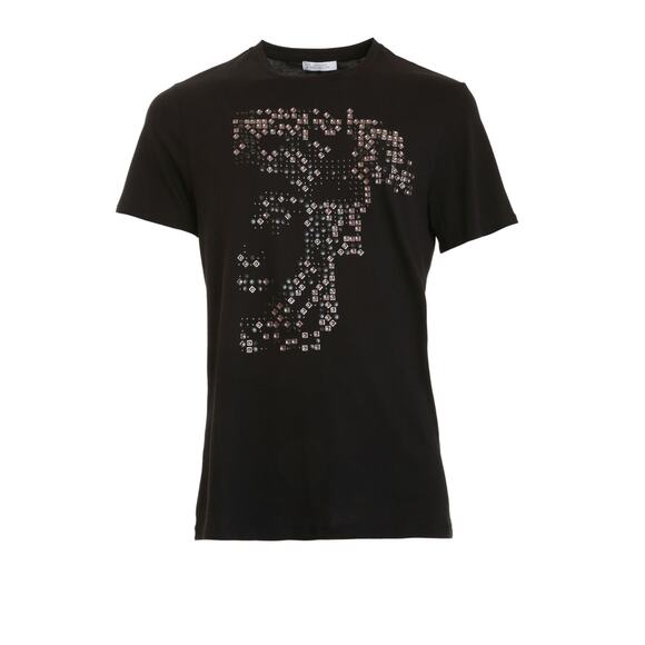 Versace Collection Medusa Embellished T-Shirt Medium - Picture 3 of 10